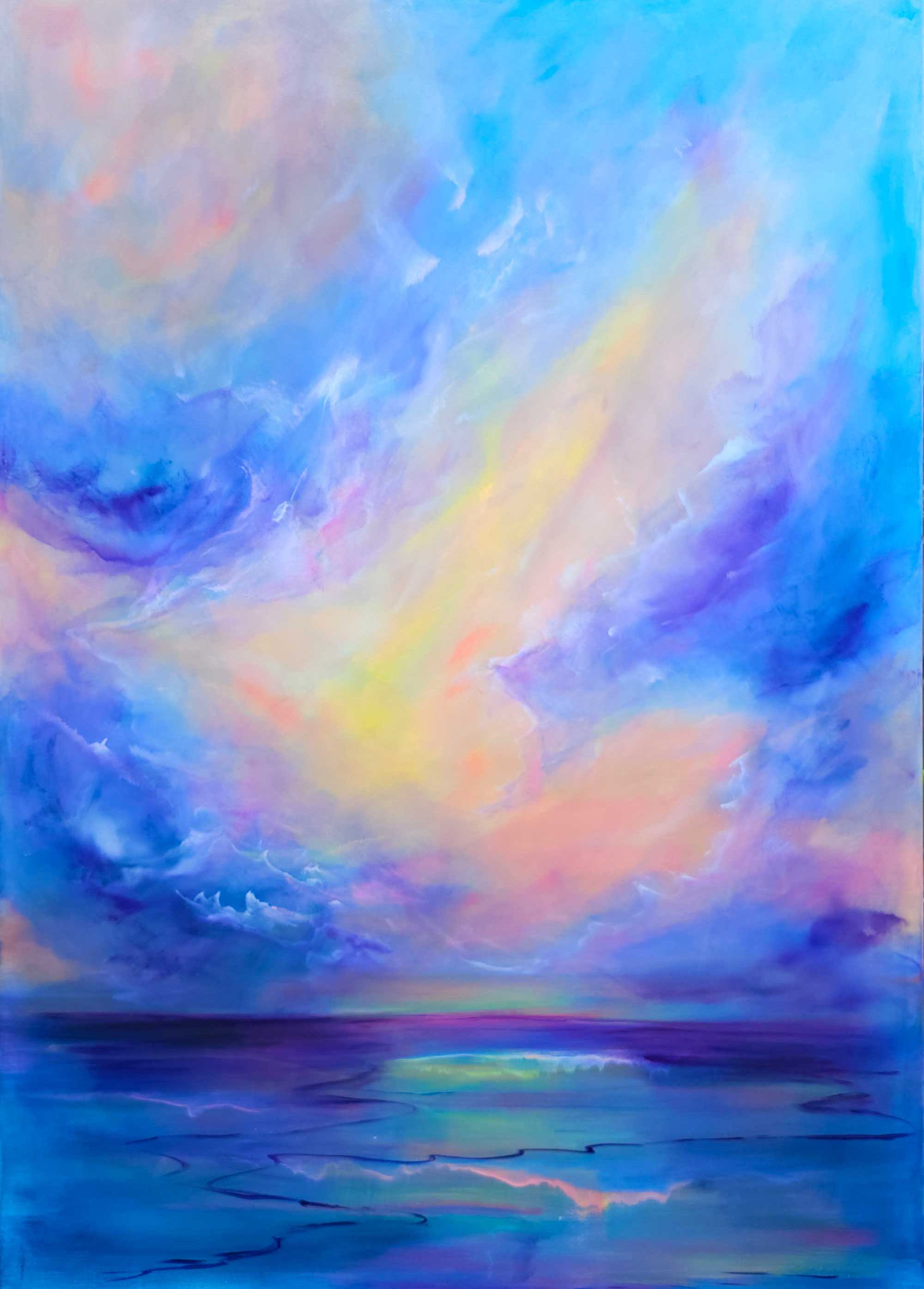 Cloud Journey in Luminous Silence