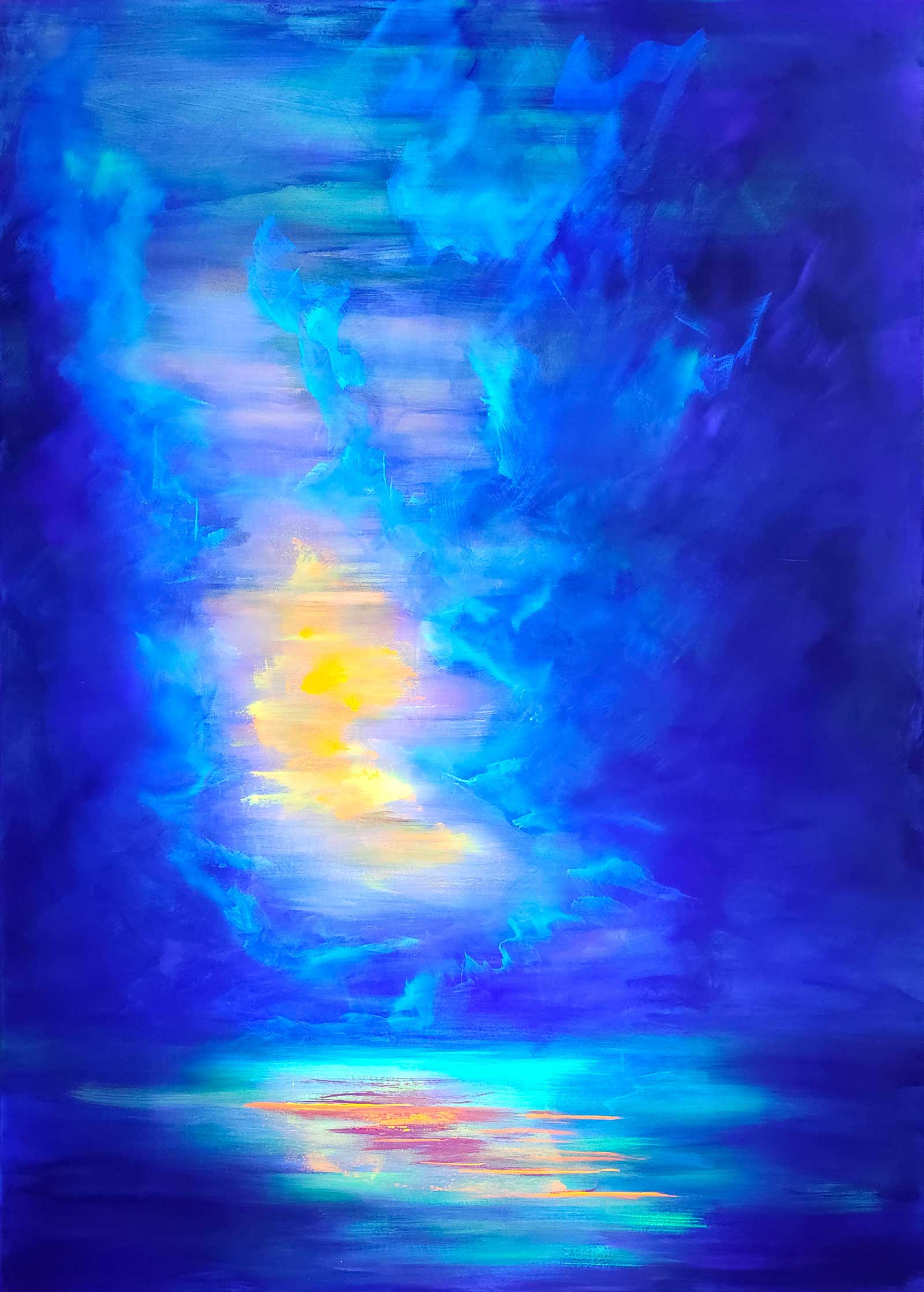 Holding Light, UV Ansicht