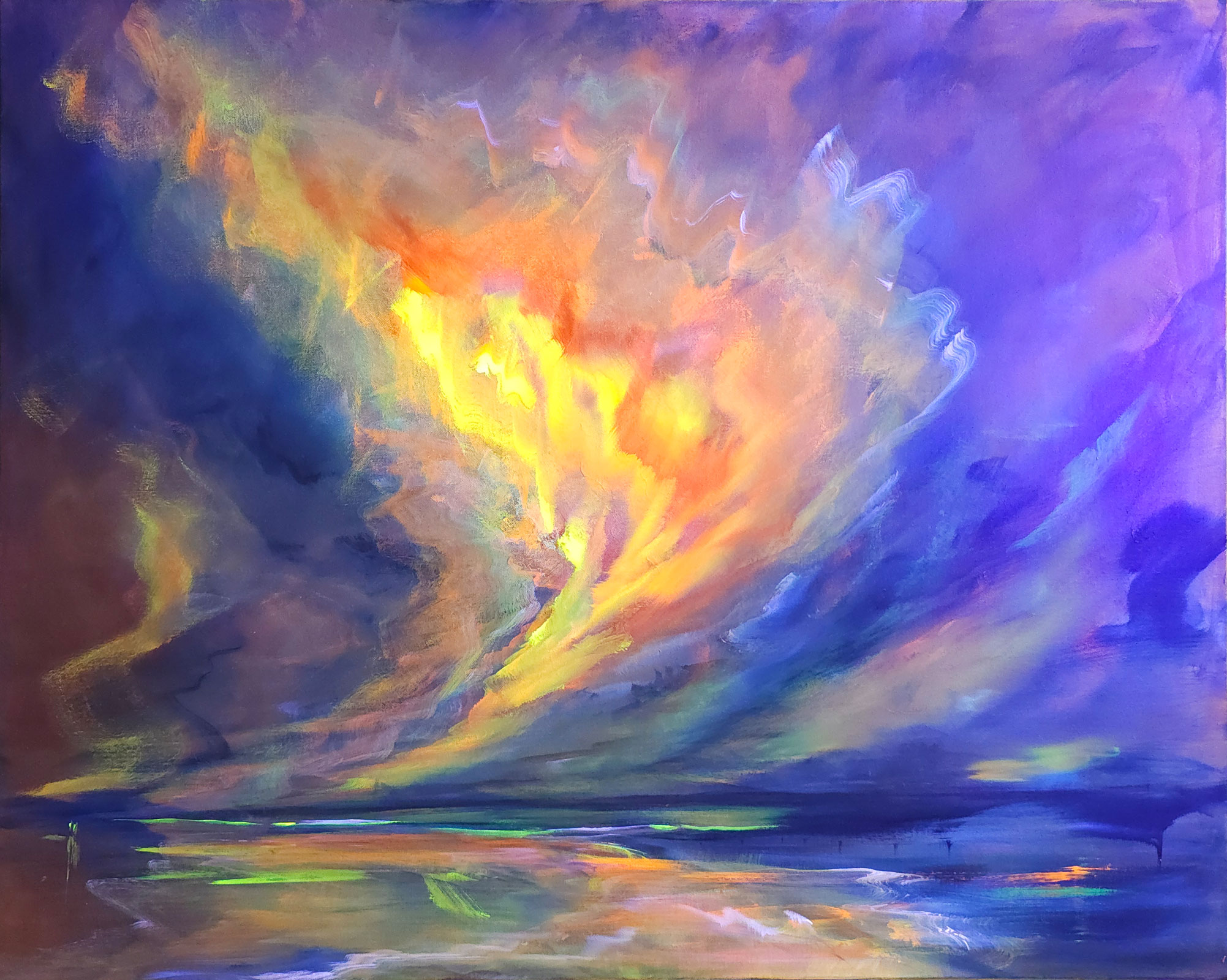 Last Light, UV Ansicht