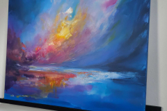 The Allure of Stormy Beauty – 100x80cm