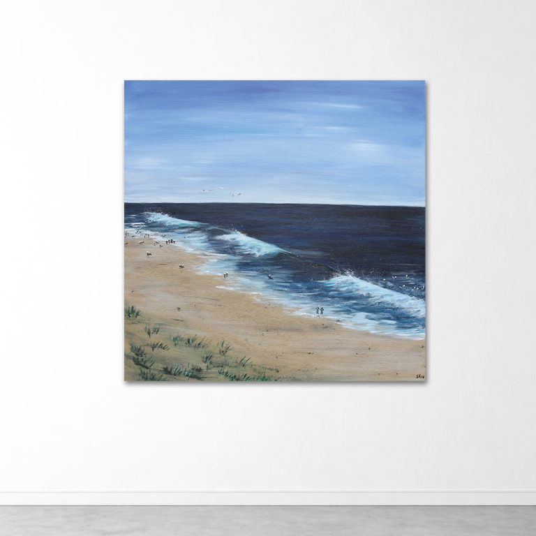 Meeresbrise - 100x100cm
