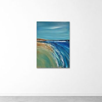 Die Zeit fließt – 70x50cm