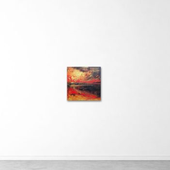 Reddish Horizon – 30x30cm