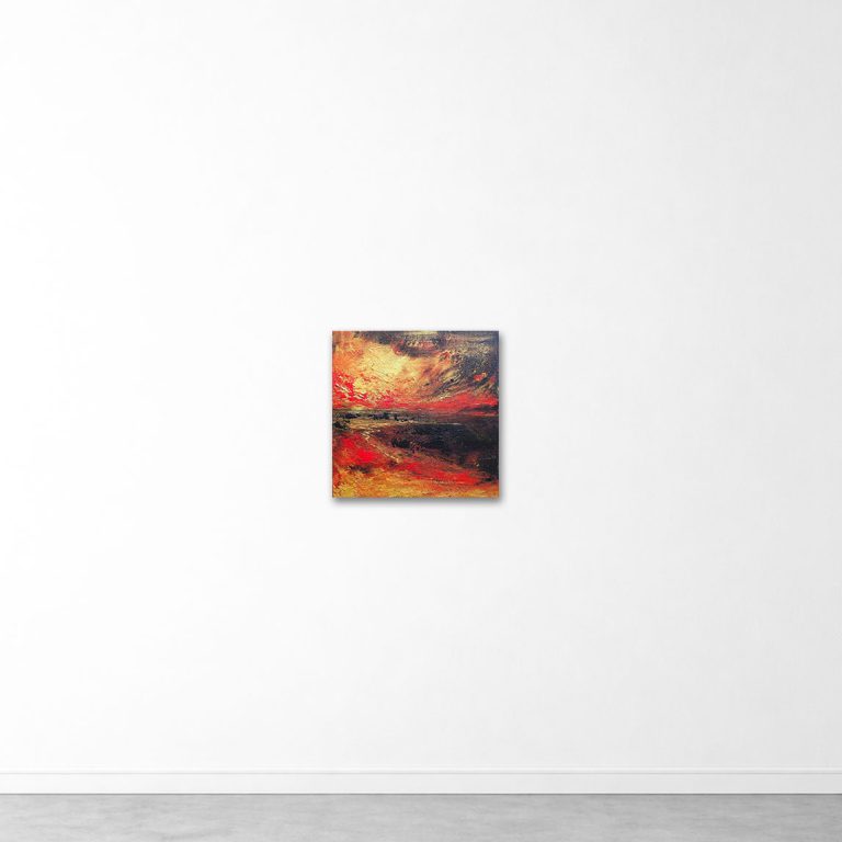 Reddish Horizon - 30x30cm