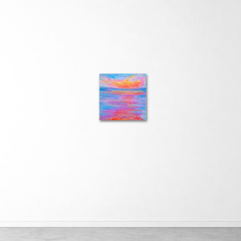Neon Horizon - 30x30cm