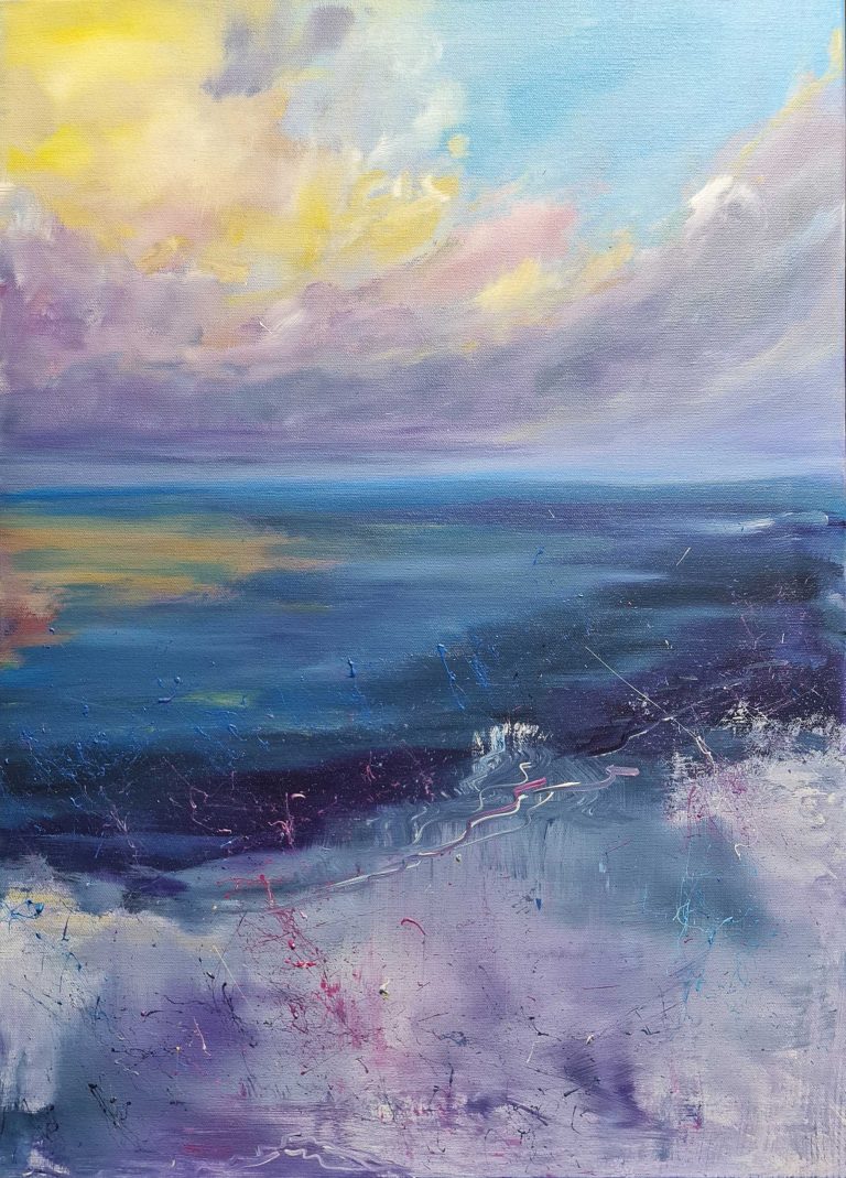 Gloaming sky - 70x50cm