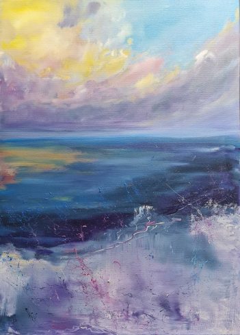Gloaming sky – 70x50cm