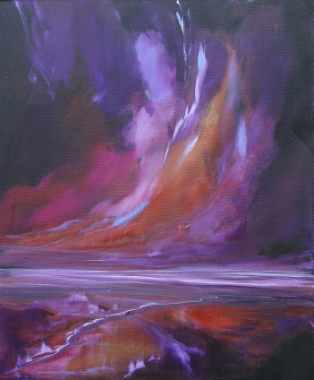 Beyond The Glow - 60x50cm