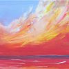 The sky is blushing - 60x50cm – Bild 3