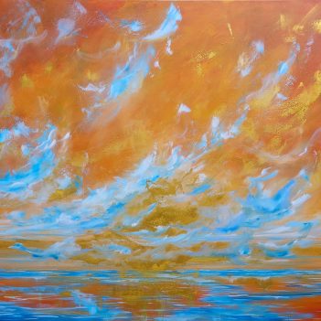 Golden Sky  - 120x150cm