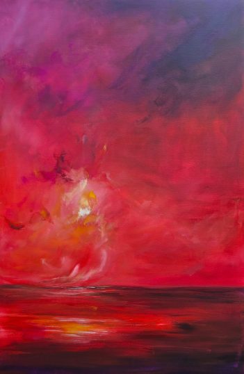 Sold: Red Dust – 150x100cm