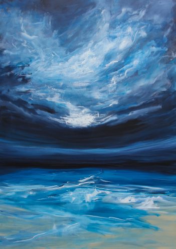 Chasing the Blue – 140x100cm