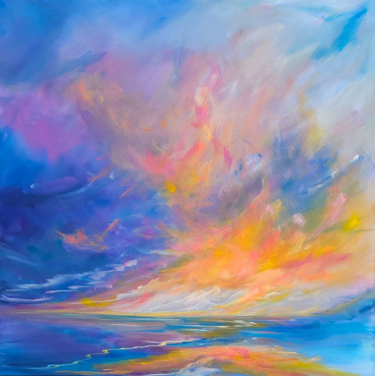 Sky Dreams  - 100x100cm