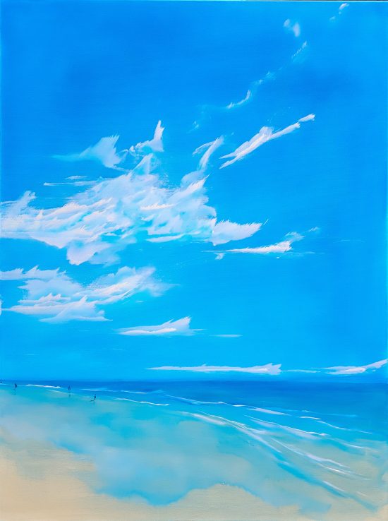 Calm at the Horizon  - 80x60cm