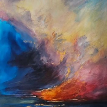 Nature's Flame - 150x100cm