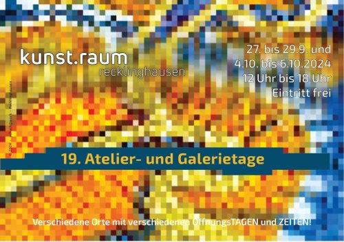 kunst.raum Atelier- und Galerietage Recklinghausen 2024