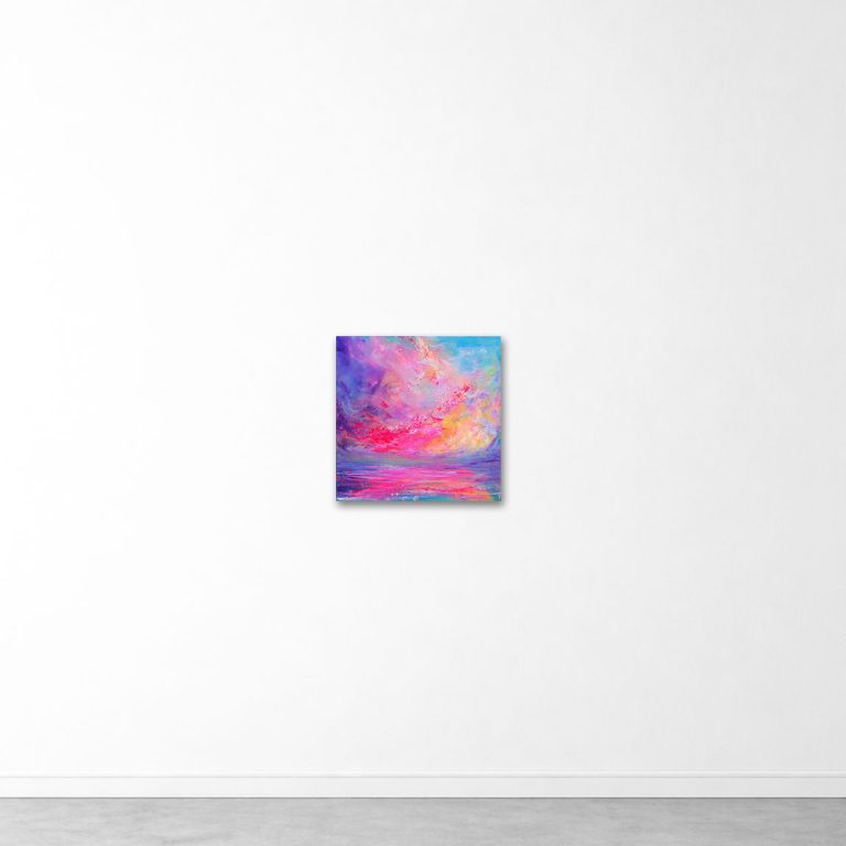 Pink Currents - 30x30cm