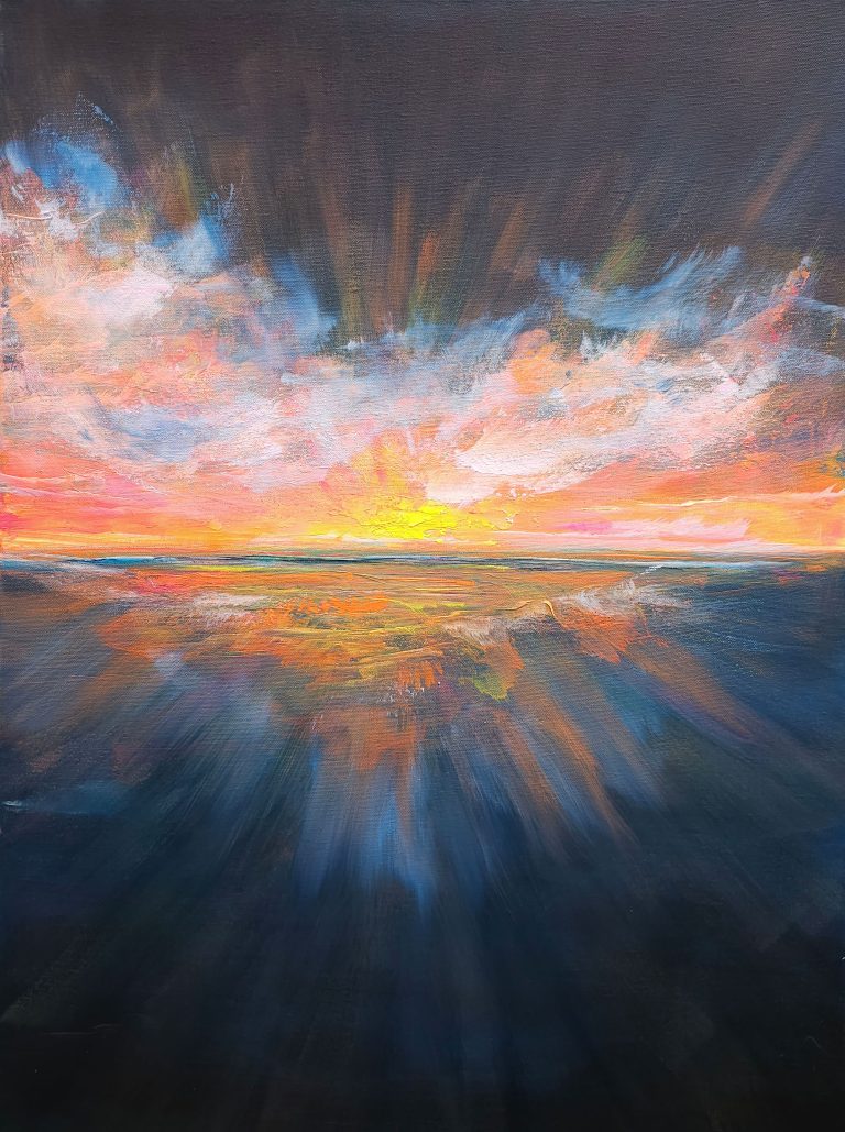 Electric Twilight  - 80x60cm