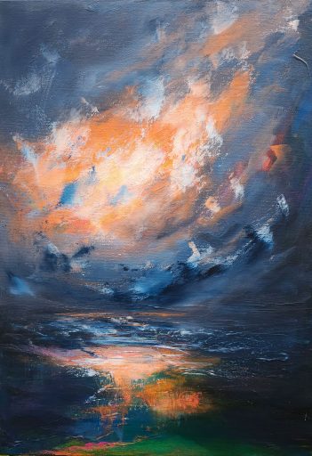 Shimmering Reflections  – 70x50cm