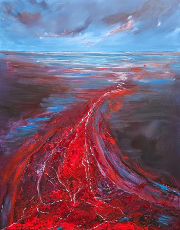 Hidden Fury  – 100x80cm