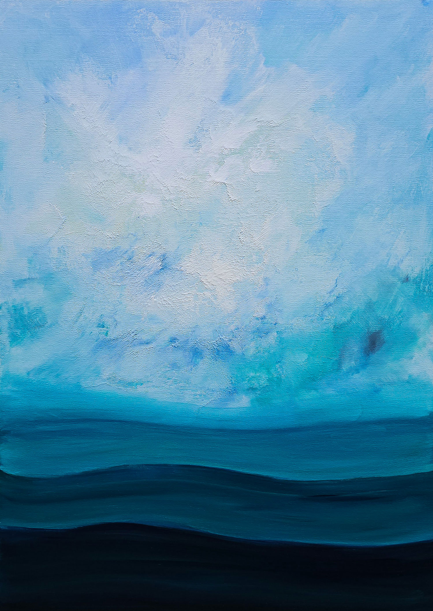 Fading distance - 70x50cm