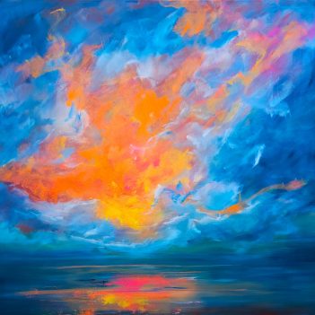 Sky of colors - 120x150cm