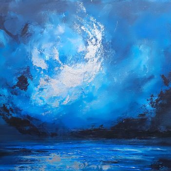 Sea of blue - 60x80cm