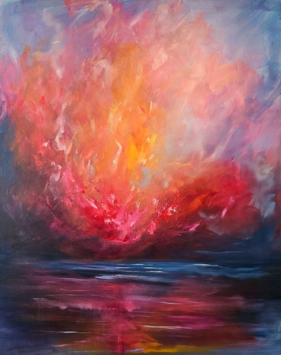 Magic of Sky Colors - 150x120cm