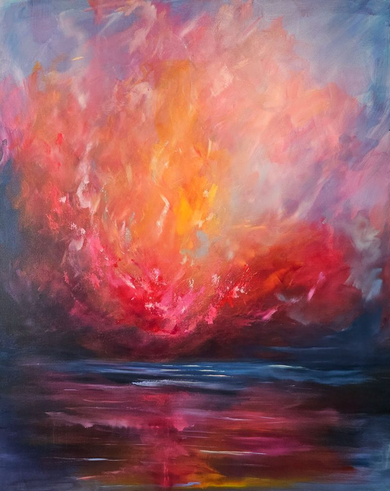 Magic of Sky Colors - 150x120cm