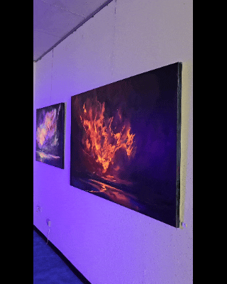 A Sky Full of the Unspoken  - 100x150cm