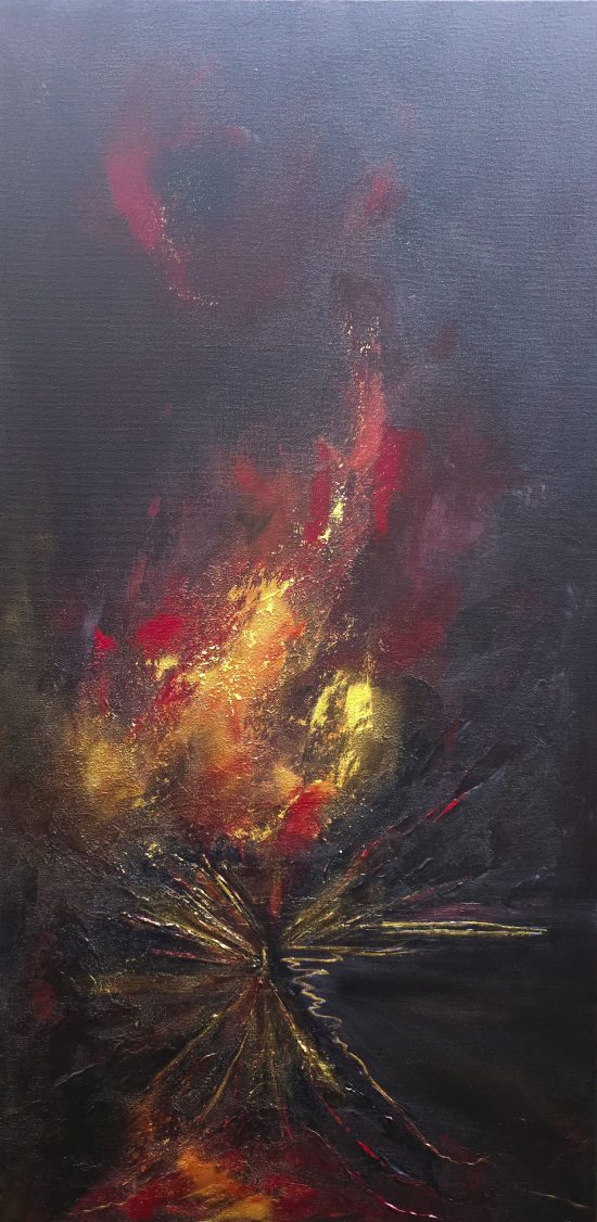 Bound by Strings   - 100x50cm