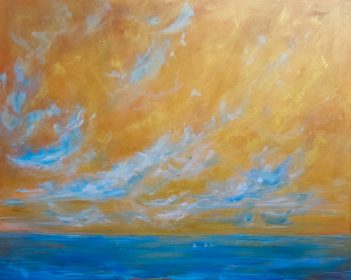 Golden Sky  – 120x150cm
