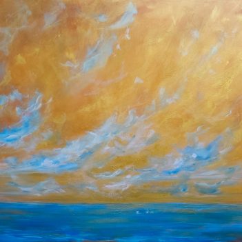 Golden Sky  – 120x150cm