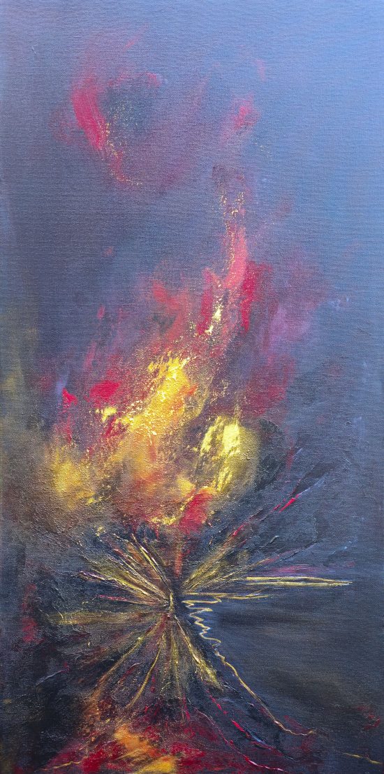 Bound by Strings   - 100x50cm