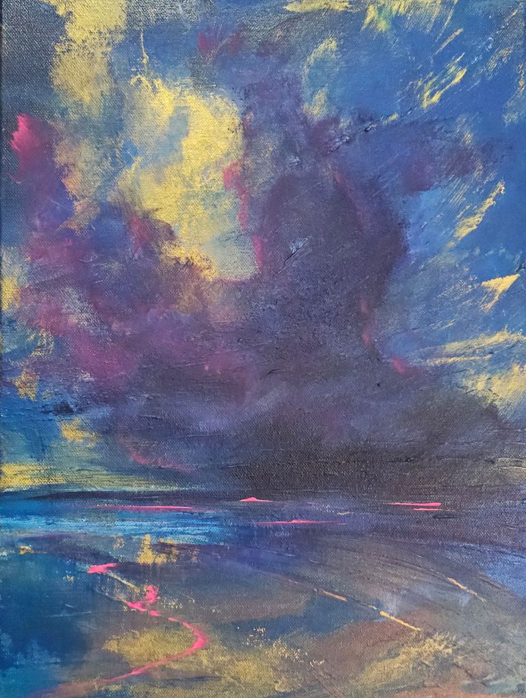Dark Play of Colors   - 40x30cm