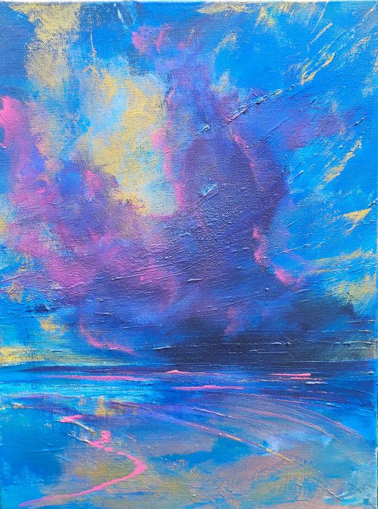 Dark Play of Colors   - 40x30cm