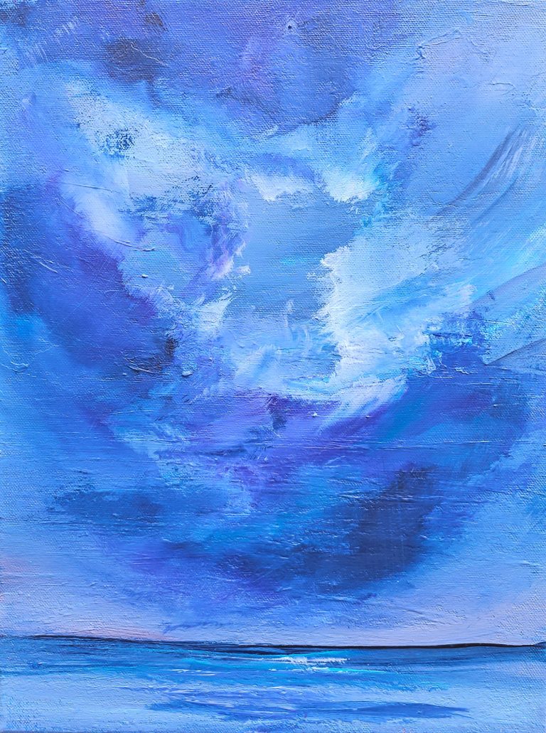 Shadowy Clouds  - 40x30cm