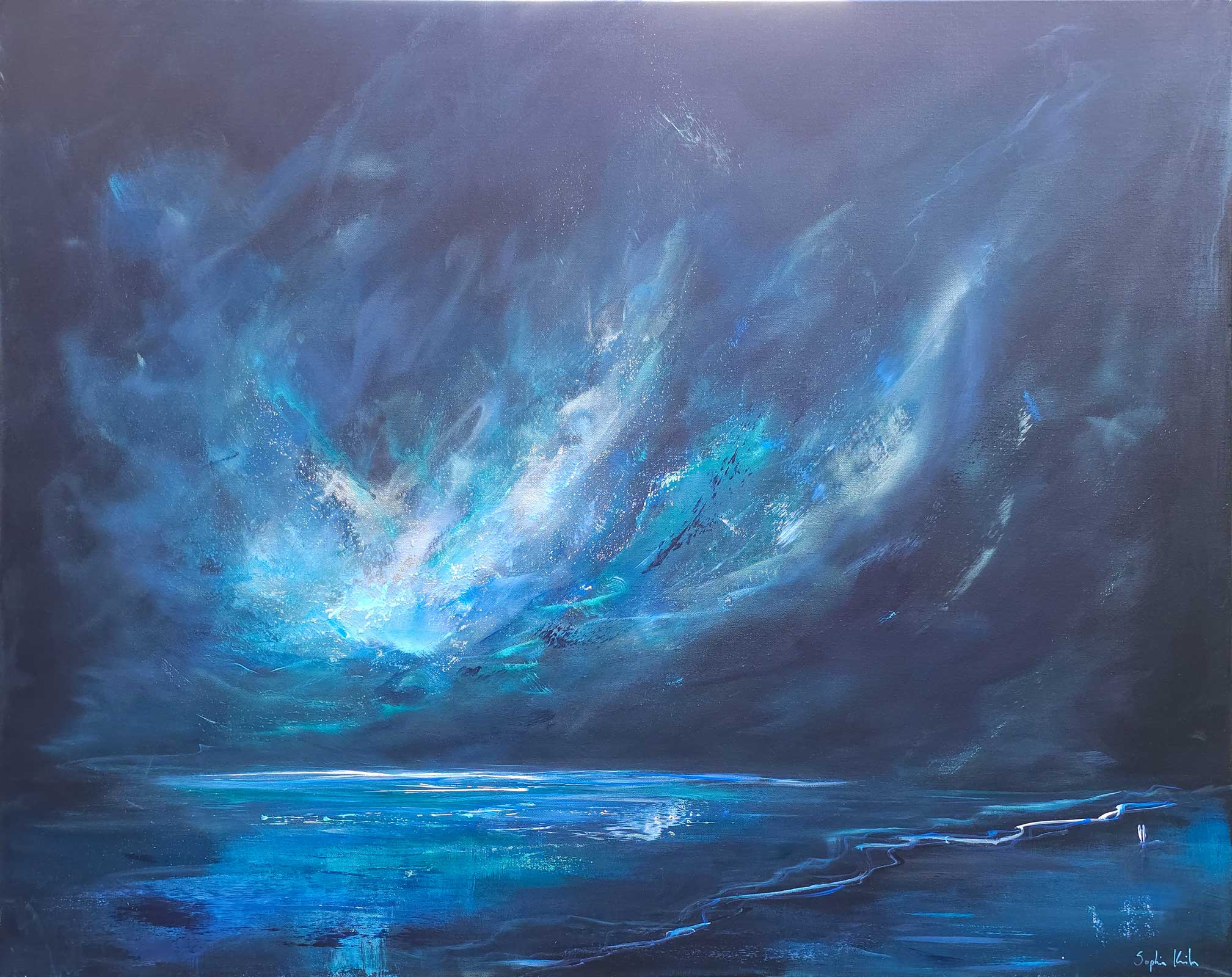 The Sky of Darkness - 80x100cm