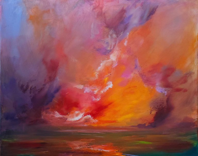 Beyond Endless Sun  - 80x100cm