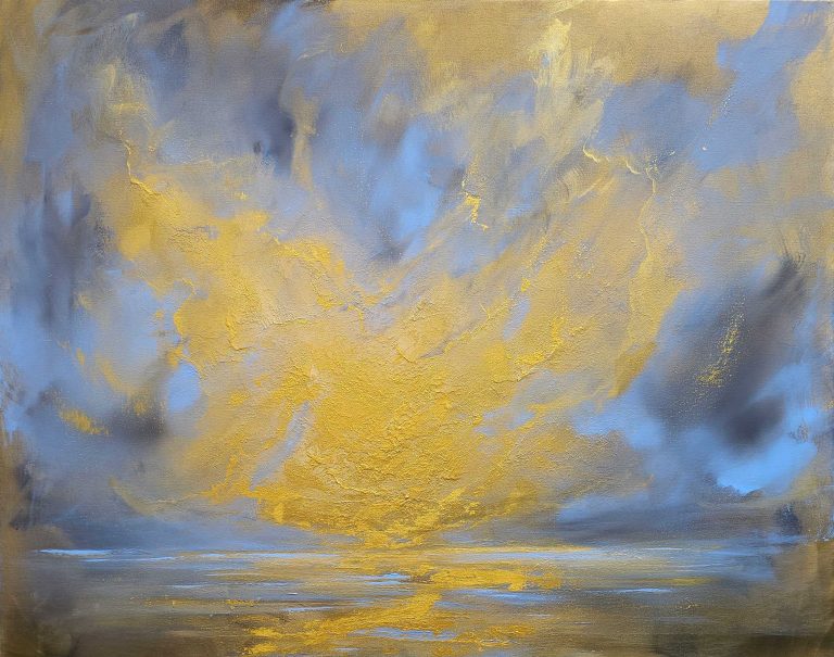Golden Horizon  - 80x100cm