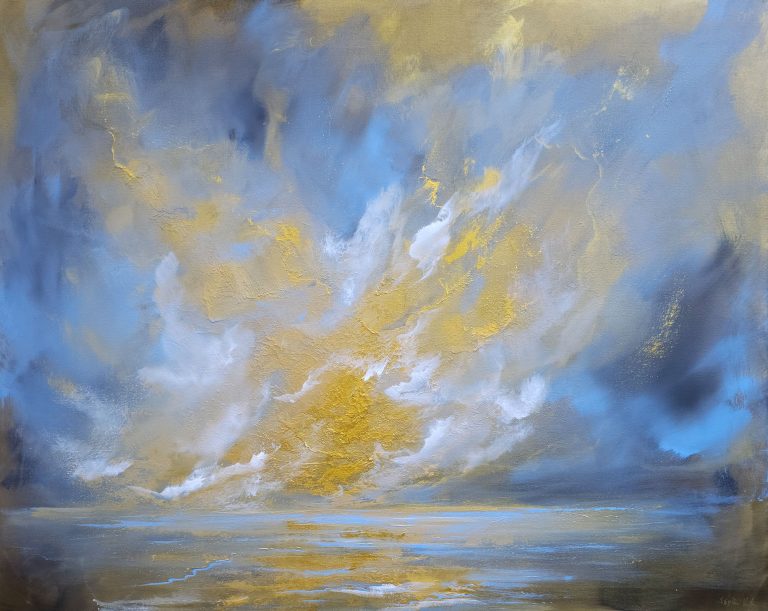 Golden Horizon  - 80x100cm