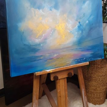 Shimmering Sky – 80x100cm