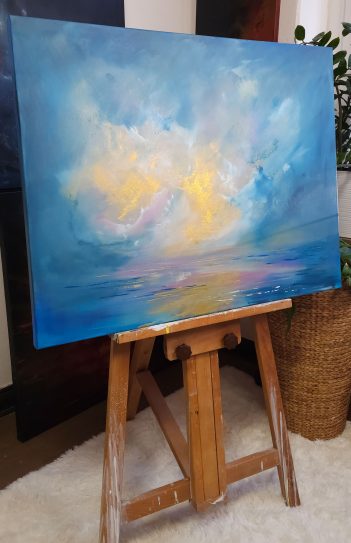 Shimmering Sky  – 80x100cm