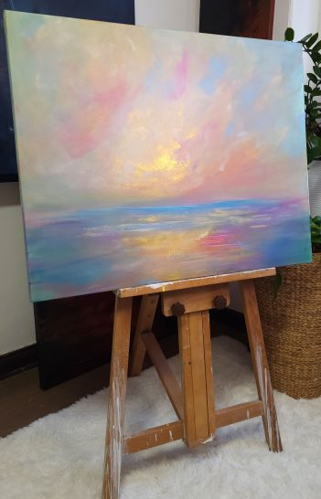 Silent Glow – 80x100cm