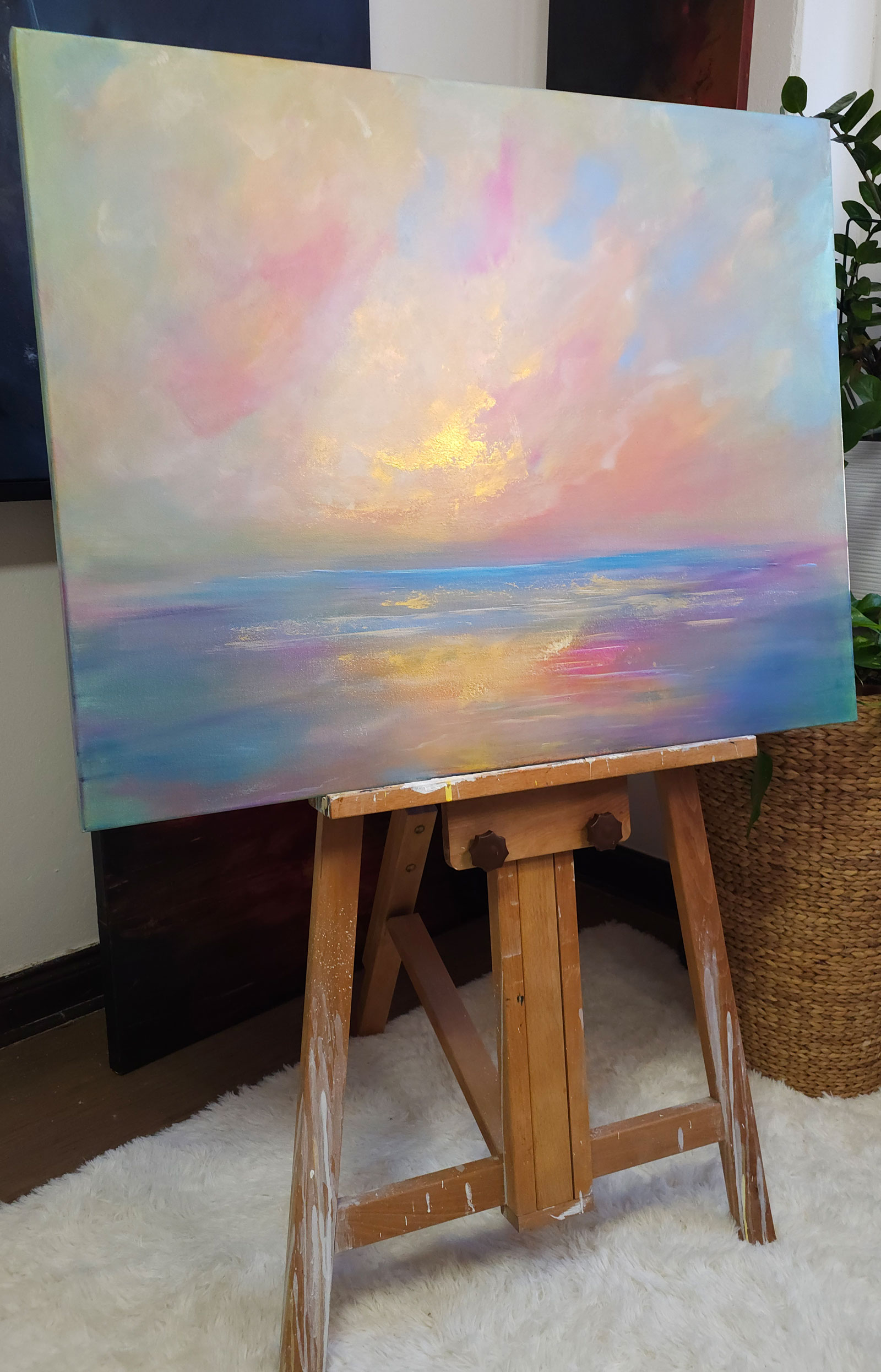 Silent Glow - 80x100cm