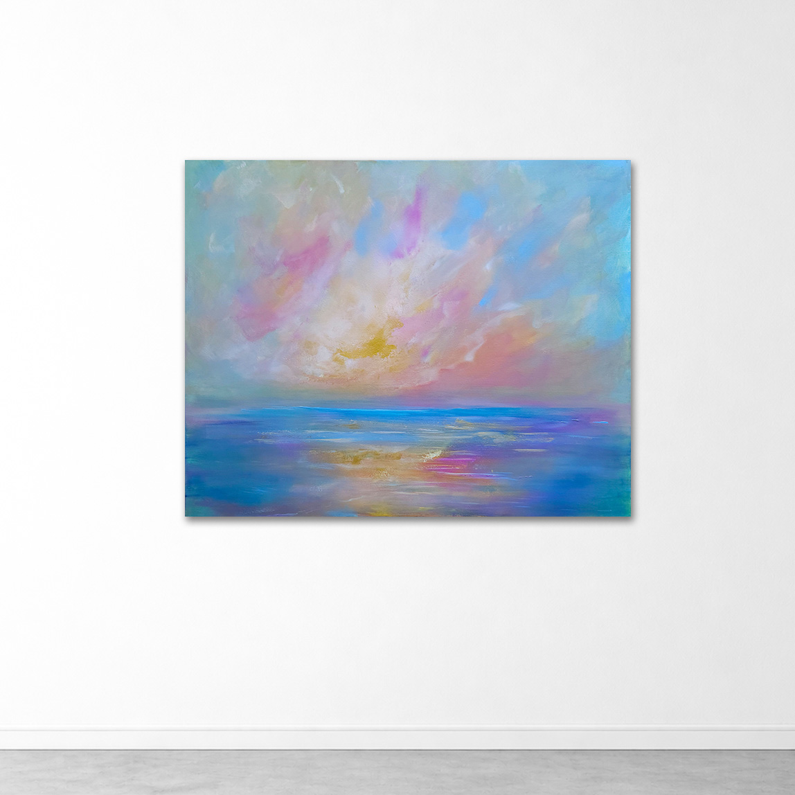 Silent Glow - 80x100cm