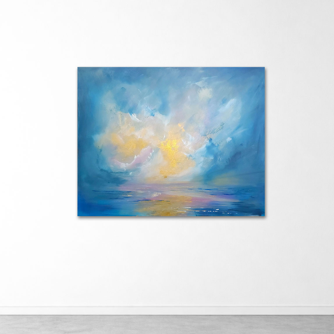 Shimmering Sky - 80x100cm