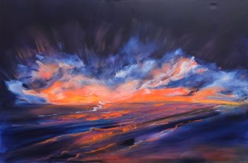 Beyond the Dusk – 100x150cm