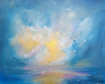 Shimmering Sky – 80x100cm