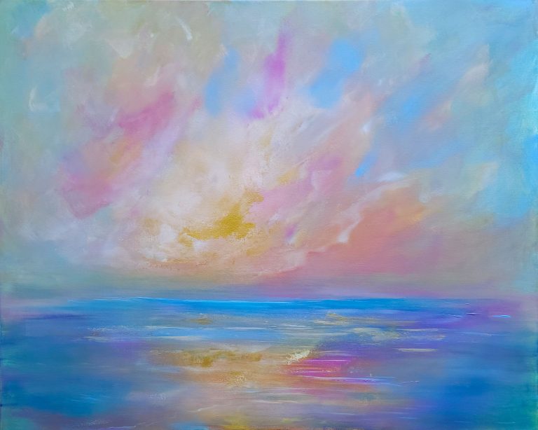 Silent Glow  - 80x100cm